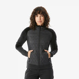 Quechua Women's Warm Hybrid Fleece Hiking Jacket