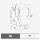 Quechua Children's Hiking 28 L Backpack MH500
