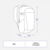 Quechua NH100 Arpenaz 20 L Hiking Backpack