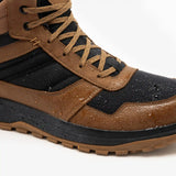 Quechua Men's NH500 Warm Waterproof Mid Leather Hiking Boots