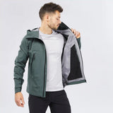 Quechua Men's MH500 Hiking Lightweight Waterproof Jacket