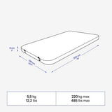Quechua Ultimate Comfort Self-Inflating Camping Mattress