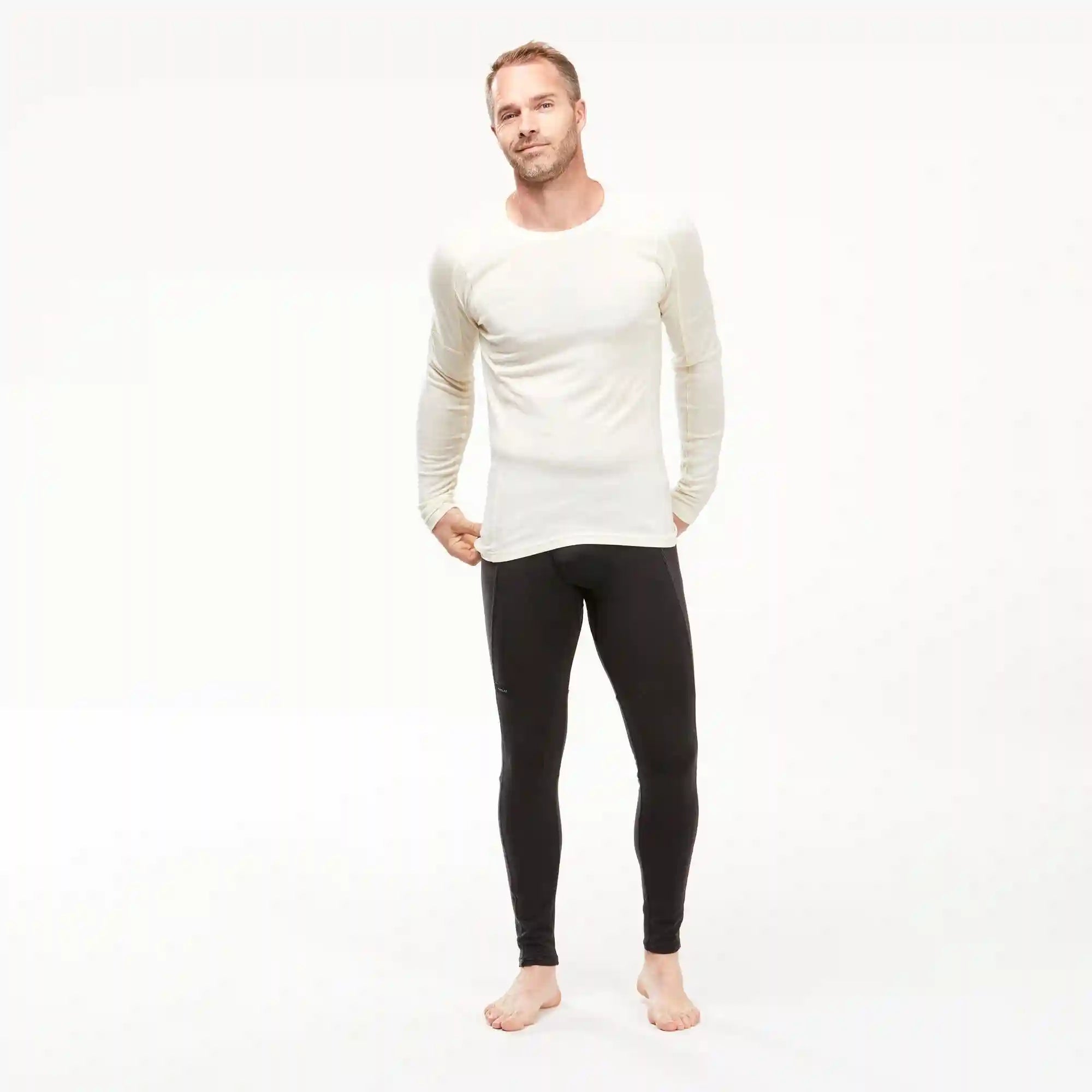 Forclaz Men's MT500 Merino Wool Base Layer Tights