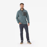 Quechua Men's NH500 Half-Zip Hiking Pullover