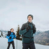 Quechua Men’s MH500 Warm Water-Repellent Hiking Fleece Jacket