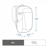 Quechua NH100 Arpenaz 20 L Hiking Backpack