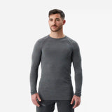 Simond Men's Alpinism Seamless Wool Long-Sleeve Shirt