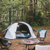 Quechua 2 Second Fresh & Black Waterproof Pop Up Camping Tent 3 Person