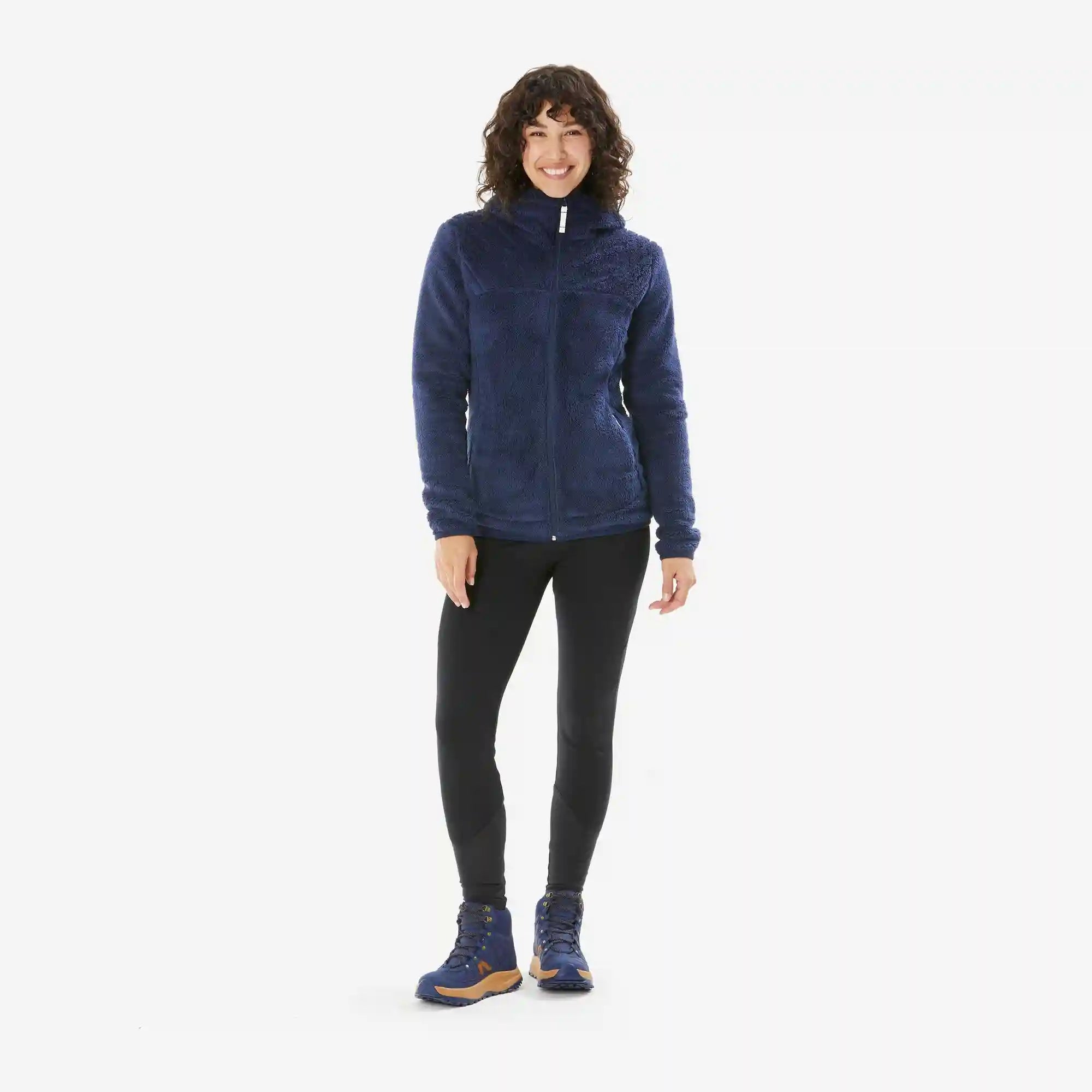 Quechua Women's NH100 U-Warm Hooded Fleece